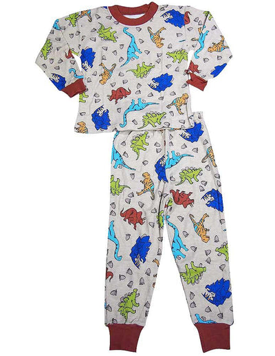 Sara's Prints Boys Girls Unisex Kids Long Sleeve 2 Piece Pajama Set, 37949