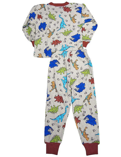 Sara's Prints Boys Girls Unisex Kids Long Sleeve 2 Piece Pajama Set, 37949