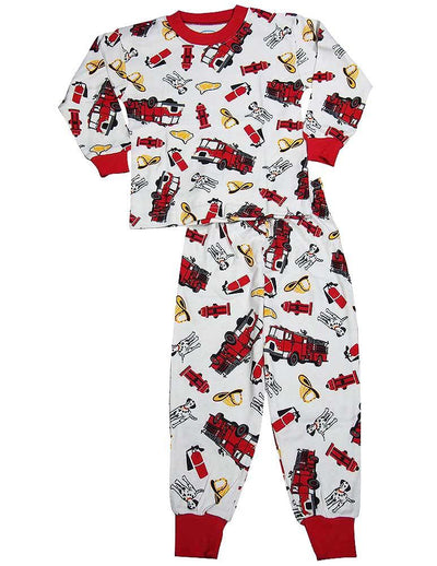 Sara's Prints Boys Girls Unisex Kids Long Sleeve 2 Piece Pajama Set, 37949