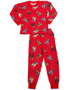 Sara's Prints Boys Girls Unisex Kids Long Sleeve 2 Piece Pajama Set, 37949