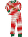 Sara's Prints Boys Long Sleeve 100% Cotton 2 Piece Pajama Set - Wear to fit snug, 37940