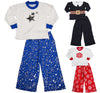 Sara's Prints Toddler & Girls Long Sleeve Two Piece Pajama Set - Flame Resistant, 37977