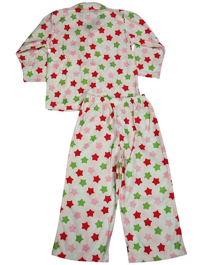 Sara's Prints Toddler & Girls Long Sleeve Two Piece Pajama Set - Flame Resistant, 37979