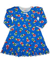 Sara's Prints - Little Girls Puffed Long Sleeve Nightgown