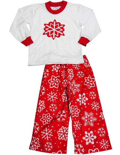 Sara's Prints - Little Girls Long Sleeve Pajamas