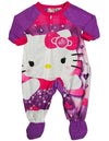 Hello Kitty - Little Girls Footed Blanket Sleeper