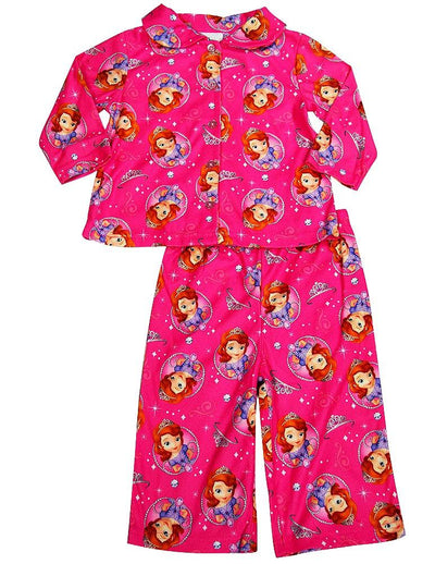 Disney Princess - Baby Girls Long Sleeve Pajamas