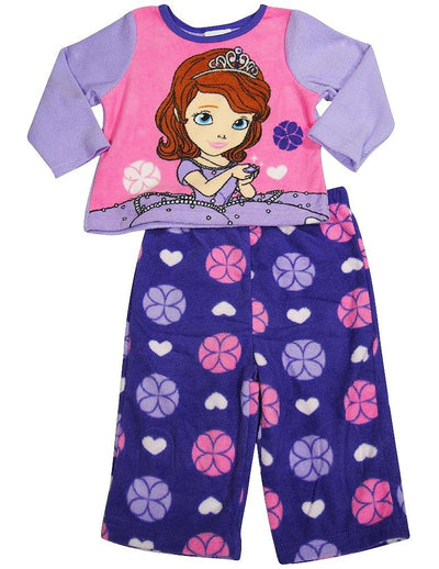 Disney Princess - Baby Girls Long Sleeve Sofia the First Pajamas