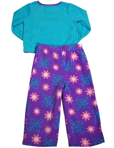 Dora the Explorer Toddler Girls 2 Piece Long Sleeve Fleece PJ Pajama Set, 38248