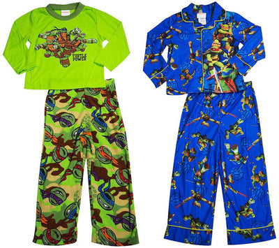 Teenage Mutant Ninja Turtles Boys Long Sleeve Sleepwear Pajama Set, 38269