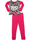 Hello Kitty - Little Girls Long Sleeve Hello Kitty Pajamas