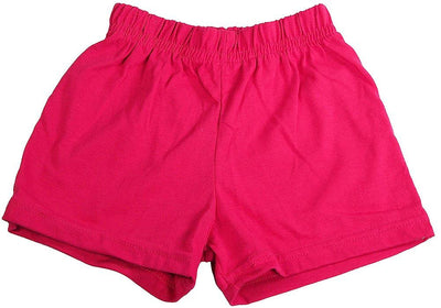 Basic Editions - Little Girls Jersey Knit Gym Shorts