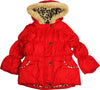 Pink Platinum - Little Girls Hooded Parka Jacket