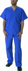 Natural Workwear Mens EDS Medical Dental Uniform - Premium Scrubs Set XXS - 3XL