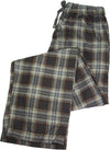 B O P J. - Mens Value Printed Plaid Flannel Sleep Lounge Pant