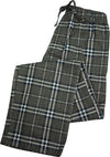 B O P J. - Mens Value Printed Plaid Flannel Sleep Lounge Pant