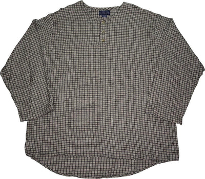 Saville Row - Mens Long Sleeve Flannel Lounge Top