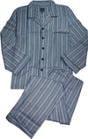 Signature by Majestic International - Mens Big Long Sleeve Cotton Pajamas