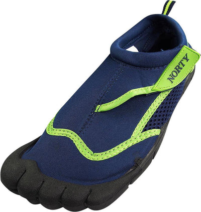 Norty - Young Mens Skeletoe Aqua Wave Water Shoe - Runs 1 Size Small