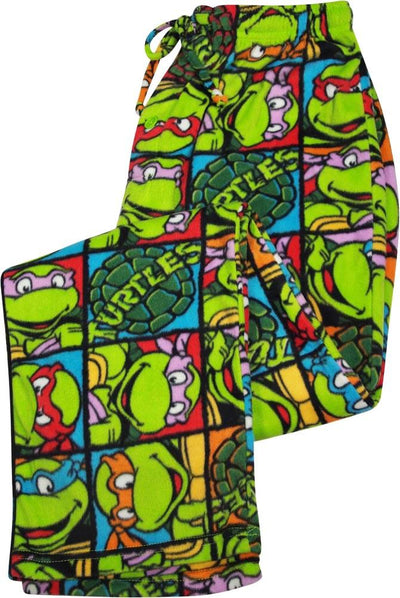 Teenage Ninja Mutant Turtles - Mens Turtles Microfleece Sleep Lounge Pant