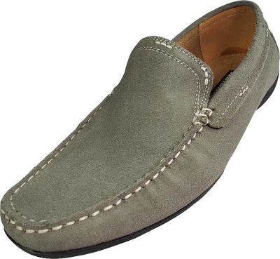 Masimo - Mens Slip On Casual Dress Suede Driving Moccasin