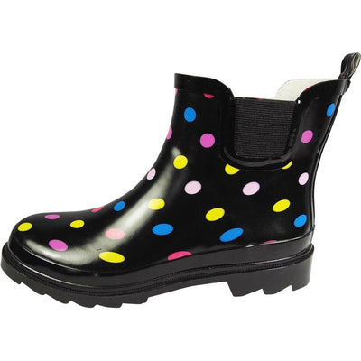 New Norty Women Low Ankle High Rain Boots Rubber Snow Rainboot Shoe Bootie, 39717