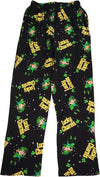 Lucky Charms Mens Lounge Pants in Black