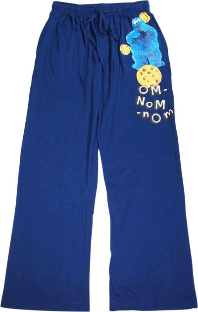 Cookie Monster - Mens Om Nom Nom Sleep Lounge Pant