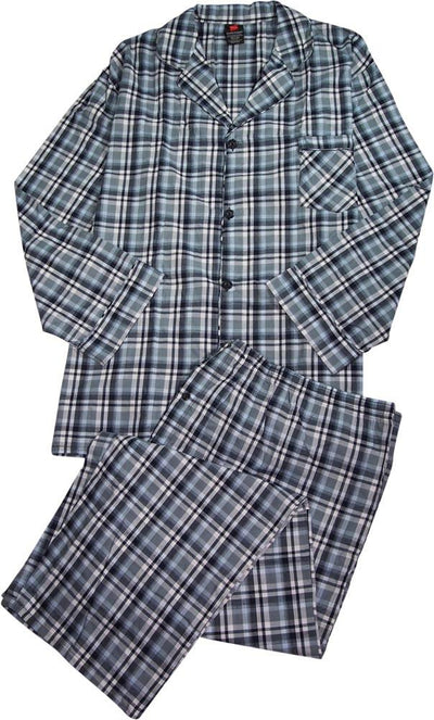 Hanes Mens Woven Pajamas LSLLBCWM/LSLLBCWMB