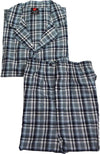 Hanes Men's Big & Tall Long Sleeve Woven Pajama Sleepwear Lounge Set, 39888