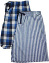 Hanes Big and Tall Mens Tagless 2 Pack Woven Sleep Pajama Shorts, 39895