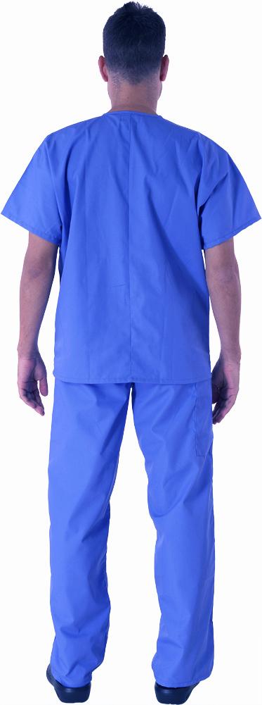 Natural Workwear Mens Authentic EDS Unisex Medical Uniform Cargo Scrub Set, 39918