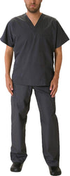 Natural Workwear Mens Authentic EDS Unisex Medical Uniform Cargo Scrub Set, 39918