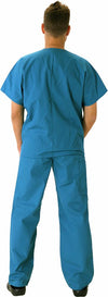 Natural Workwear Mens Authentic EDS Unisex Medical Uniform Cargo Scrub Set, 39918