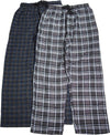 Hanes Mens Pack of 2 100% Cotton Flannel Pajama Sleep Lounge Pant, 39946