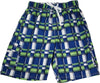 New Norty Mens Cargo Striped & Plaid Boardshort Swim Trunks - Sizes S - XL, 39955