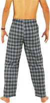 Norty Mens Cotton Yarn Flannel Pajama Lounge Sleep Pant - 16 Prints Available, 39974