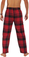 Norty Mens Cotton Yarn Flannel Pajama Lounge Sleep Pant - 16 Prints Available, 39974