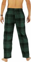 Norty Mens Cotton Yarn Flannel Pajama Lounge Sleep Pant - 16 Prints Available, 39974