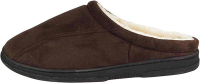 Perry Ellis Portfolio Mens Memory Foam Clog Slipper Coral Fleece or Microsuede, 40035