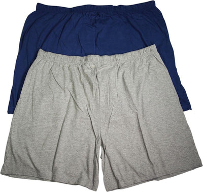 Hanes Mens Big 100% Cotton Jersey Lounge Pajama Sleep Short - Sizes 3XL -5XL, 40114