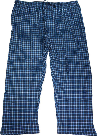 Hanes Mens Big 100% Cotton Lounge Pajama Sleep Pant - Prints & Solids - 3XL-5XL, 40098