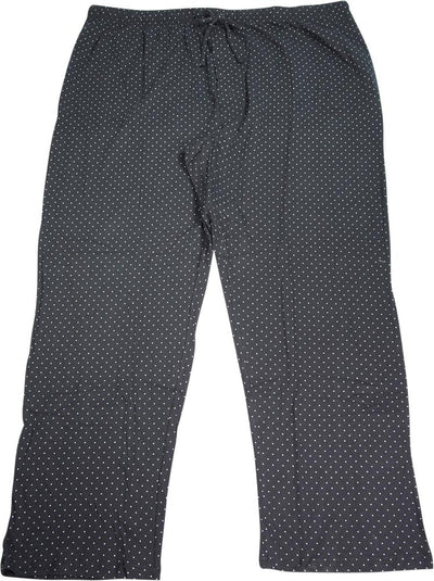 Hanes Mens Big 100% Cotton Lounge Pajama Sleep Pant - Prints & Solids - 3XL-5XL, 40098