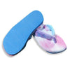 Sole Kool - Girls Terry Cloth Peace Flip Flop