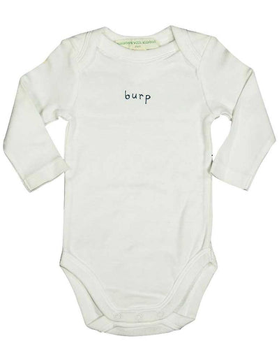 Monsters With Sideburns - Baby Boys Long Sleeve Bodysuit