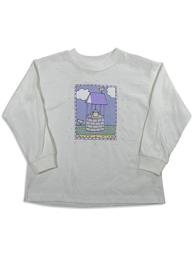 Mulberribush - Little Girls' Long Sleeve Wishing Well Shirt