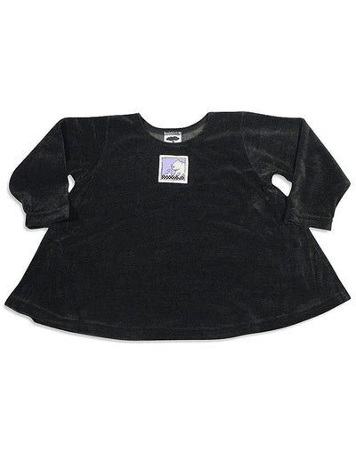 Mulberribush - Little Girls Long Sleeve Swing Top