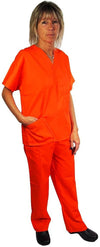 Natural Workwear Uniform - Unisex - Premium Medical Nurse Scrubs Set - XXS - 3XL