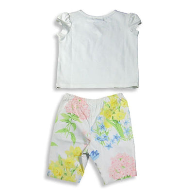 Hartstrings Baby - Baby Girls Cap Sleeve Capri Set