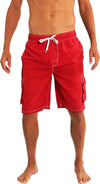 Norty Mens Big Extended Size Swim Trunks - Mens Plus King Size Swimsuit thru 5X